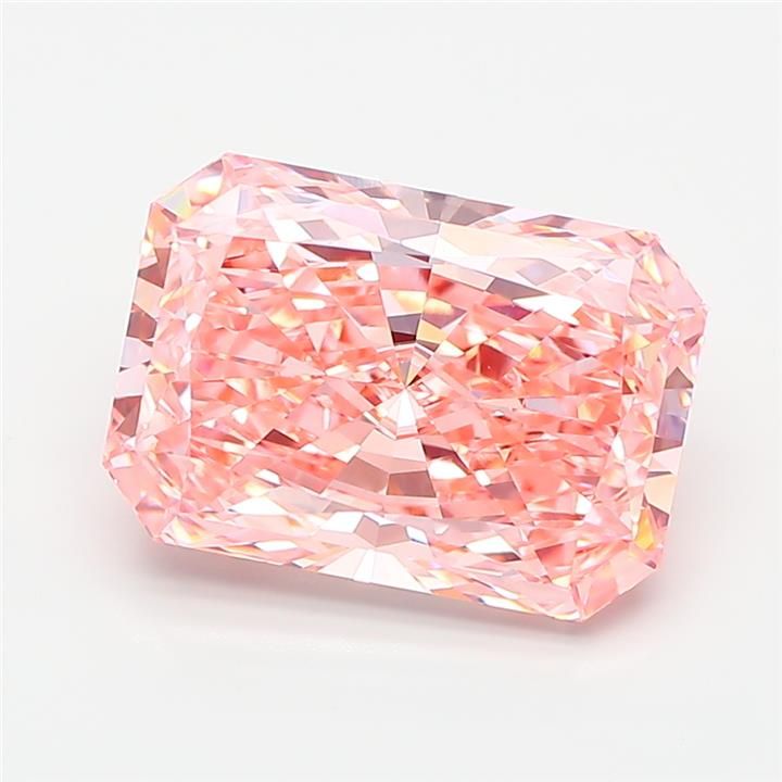 4.56 ct. radiant Lab Grown Diamond front image