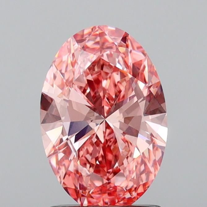 1.52 ct. oval Lab Grown Diamond front image