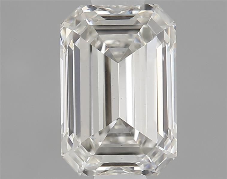 0.74 ct. emerald Lab Grown Diamond front image