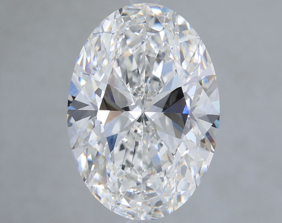 5.05 ct. oval Lab Grown Diamond front image