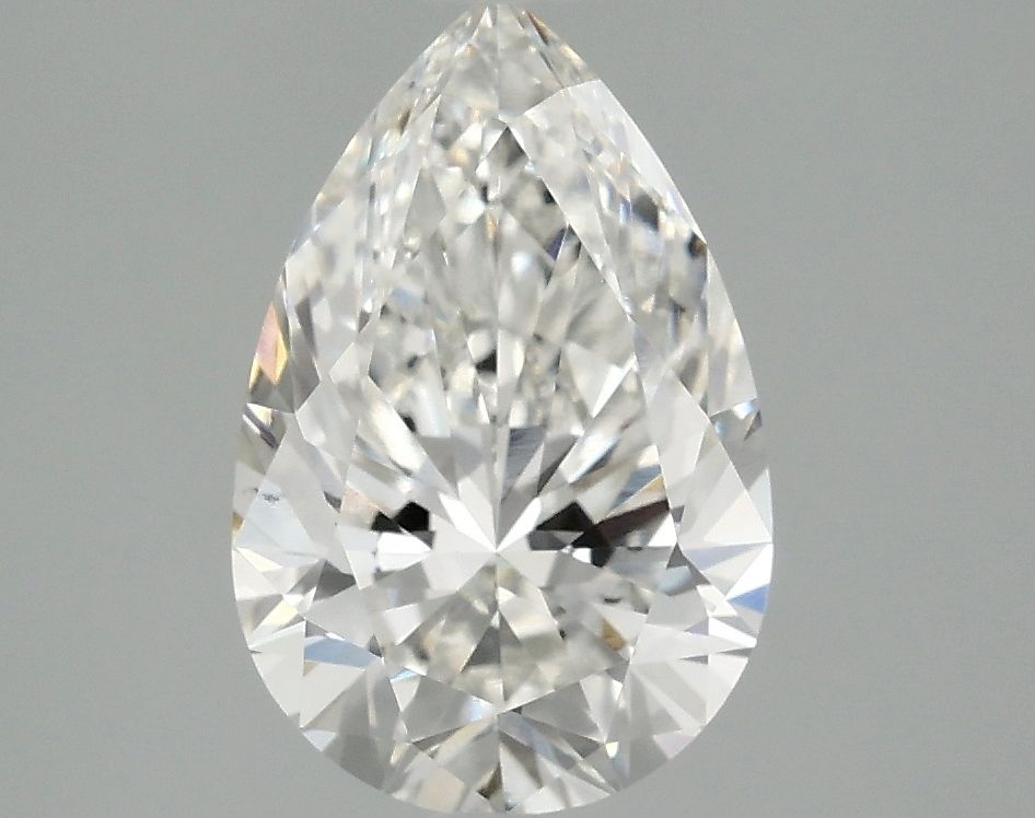 2.10 ct. pear Lab Grown Diamond front image