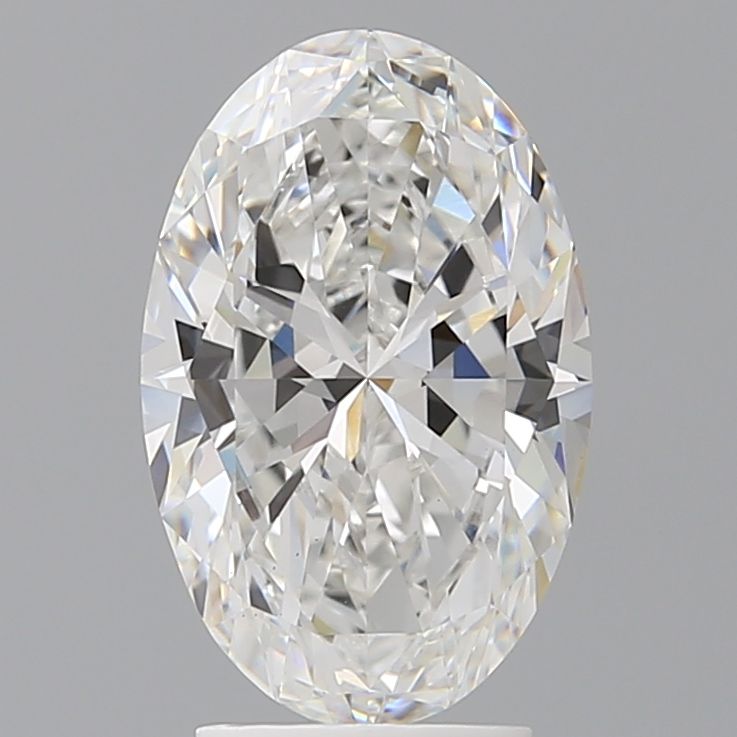 3.09 ct. oval Lab Grown Diamond front image