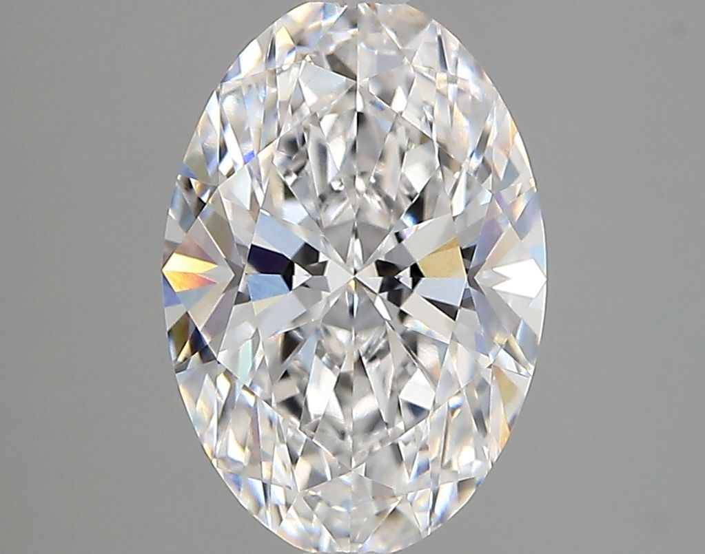 2.82 ct. oval Lab Grown Diamond front image