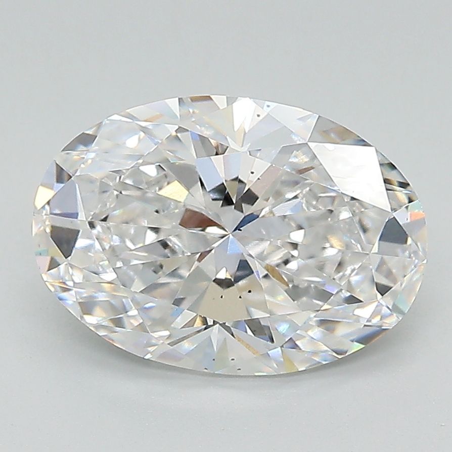 2.65 ct. oval Lab Grown Diamond front image
