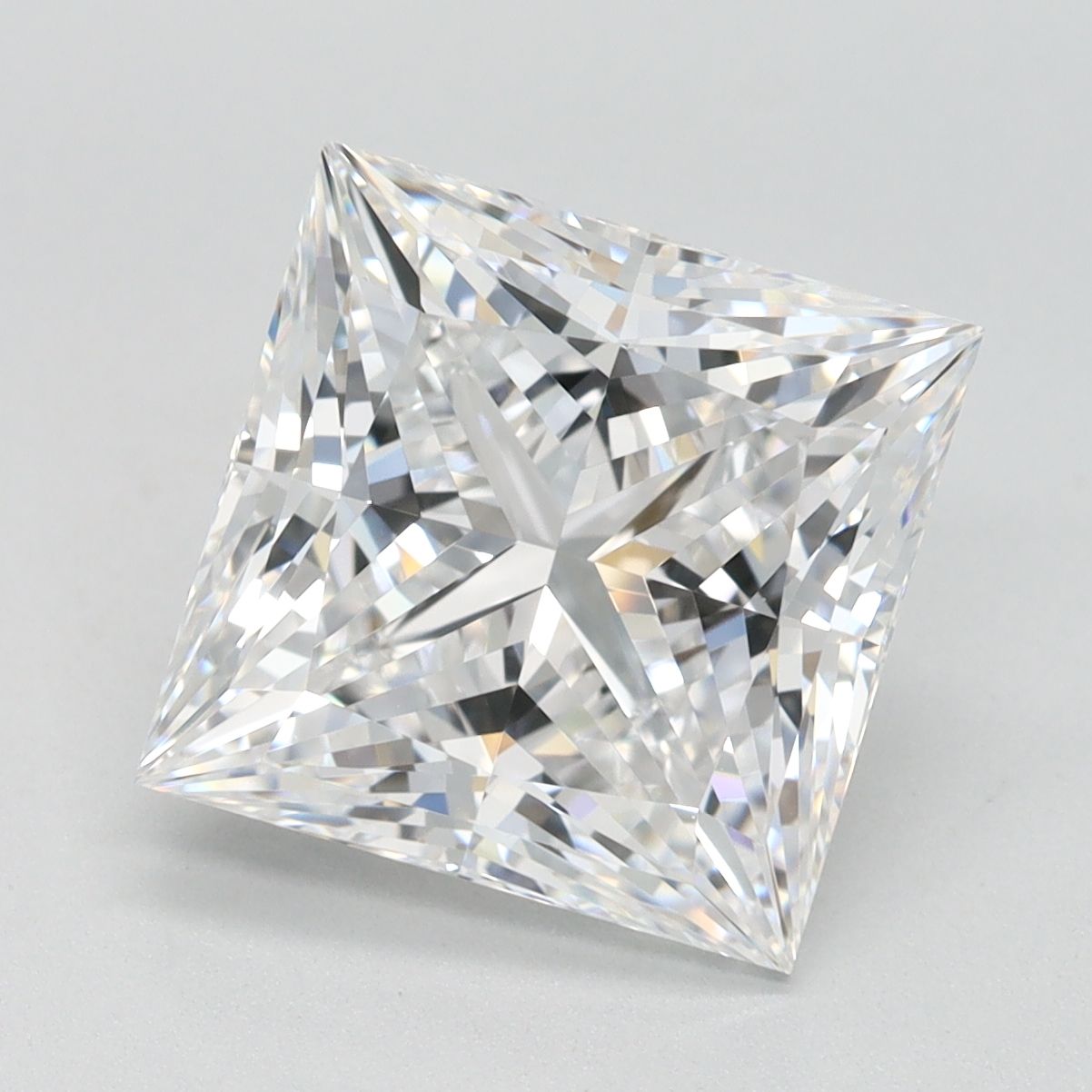 4.03 ct. princess Lab Grown Diamond front image