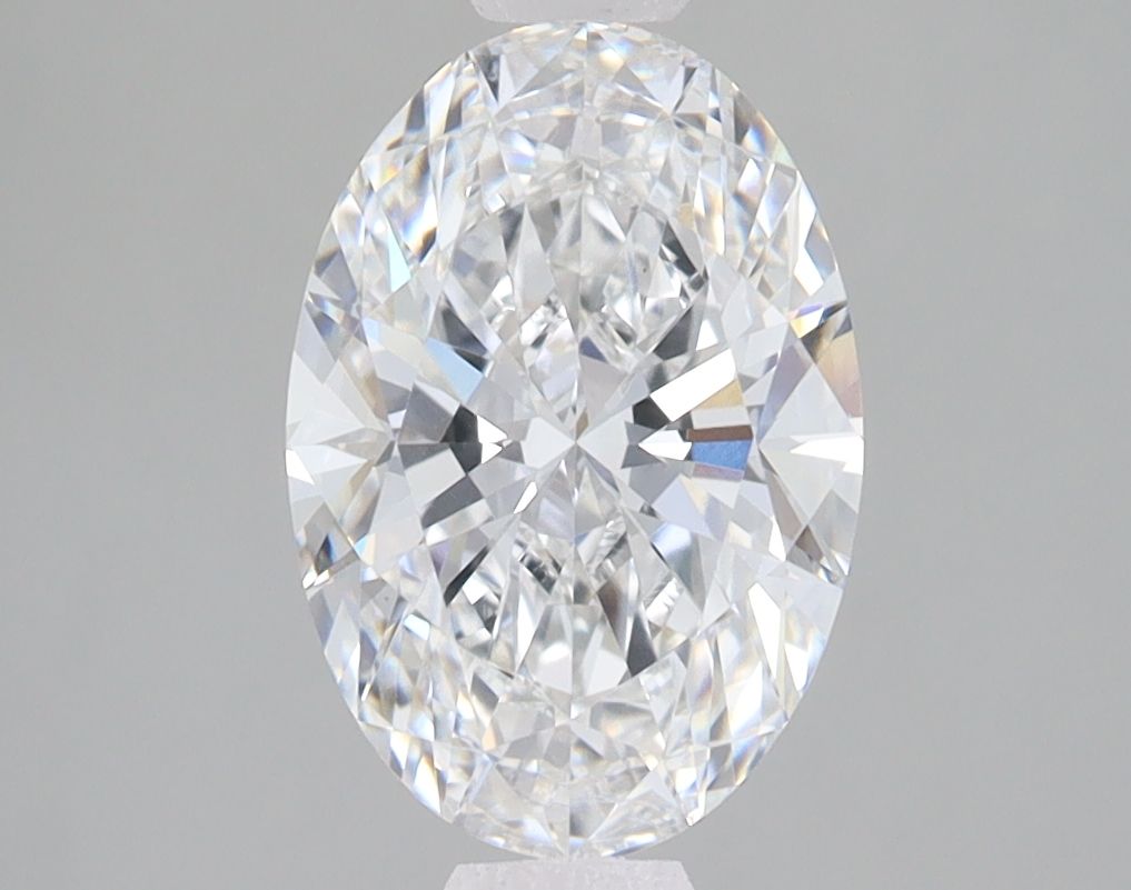 2.10 ct. oval Lab Grown Diamond front image