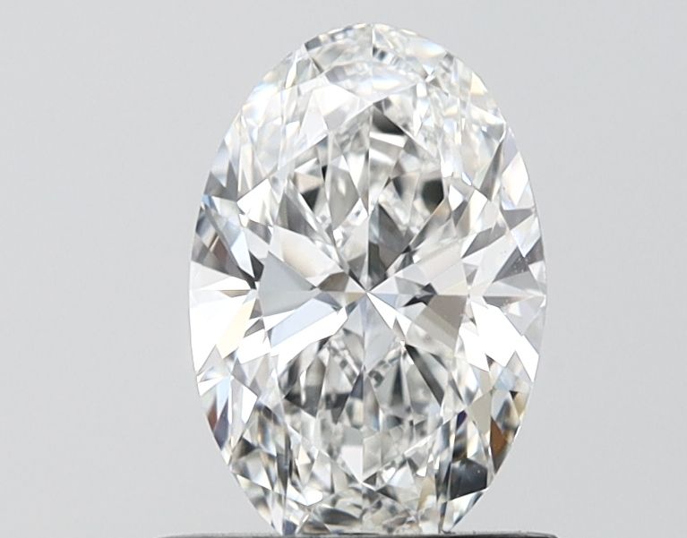 1.1 carat f IF EX Cut IGI oval diamond