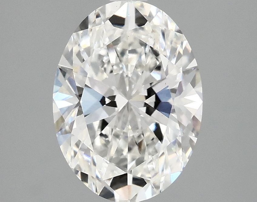 2.10 ct. oval Lab Grown Diamond front image