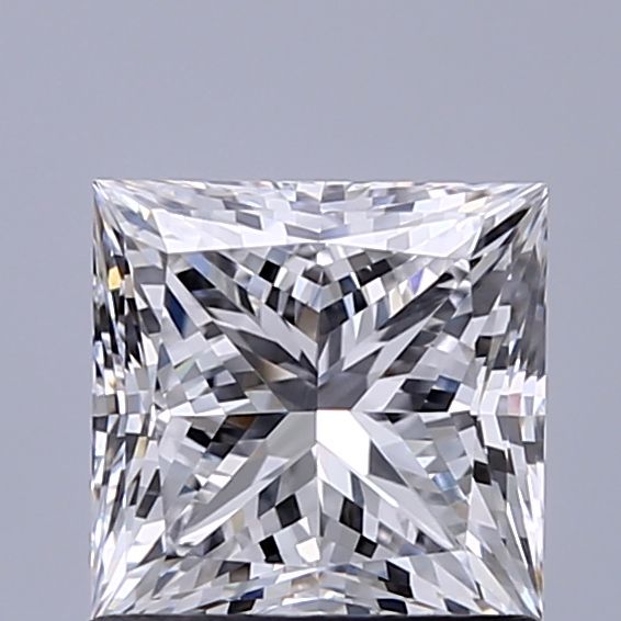 1.25 ct. princess Lab Grown Diamond front image