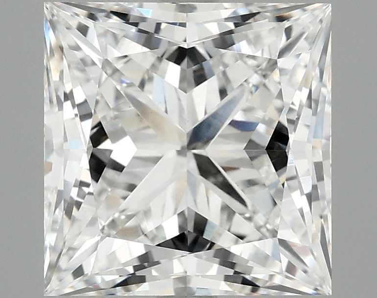 4.18 ct. princess Lab Grown Diamond front image