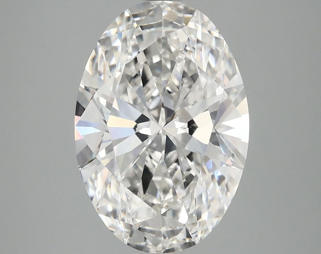 3.78 ct. oval Lab Grown Diamond front image