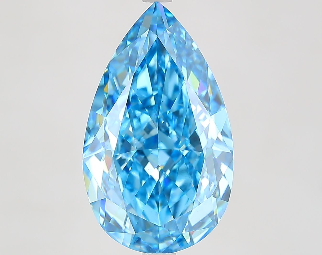 7.05 ct. pear Lab Grown Diamond front image