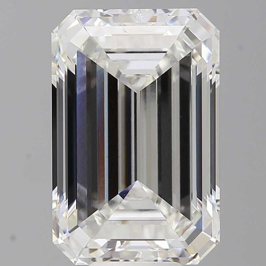 11.10 ct. emerald Lab Grown Diamond front image