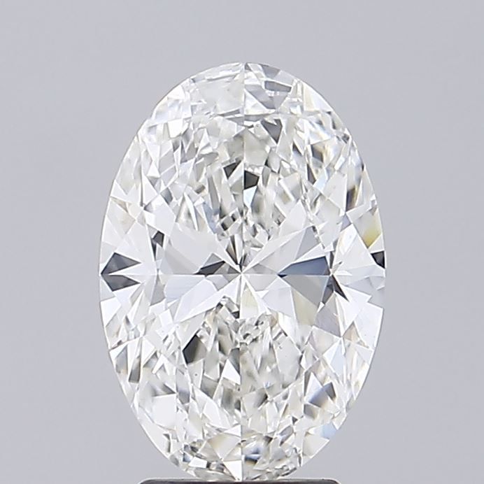 3.50 ct. oval Lab Grown Diamond front image