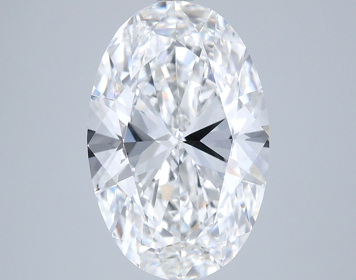 5.06 ct. oval Lab Grown Diamond front image