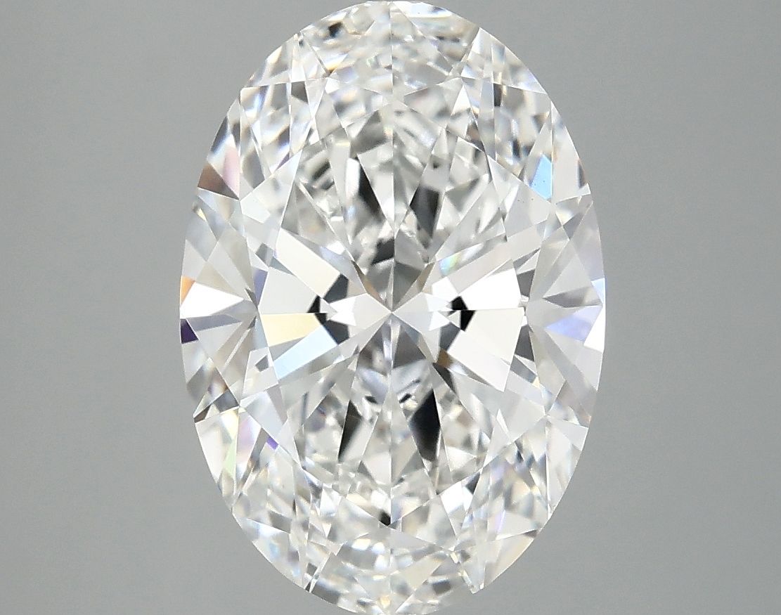 3.87 ct. oval Lab Grown Diamond front image