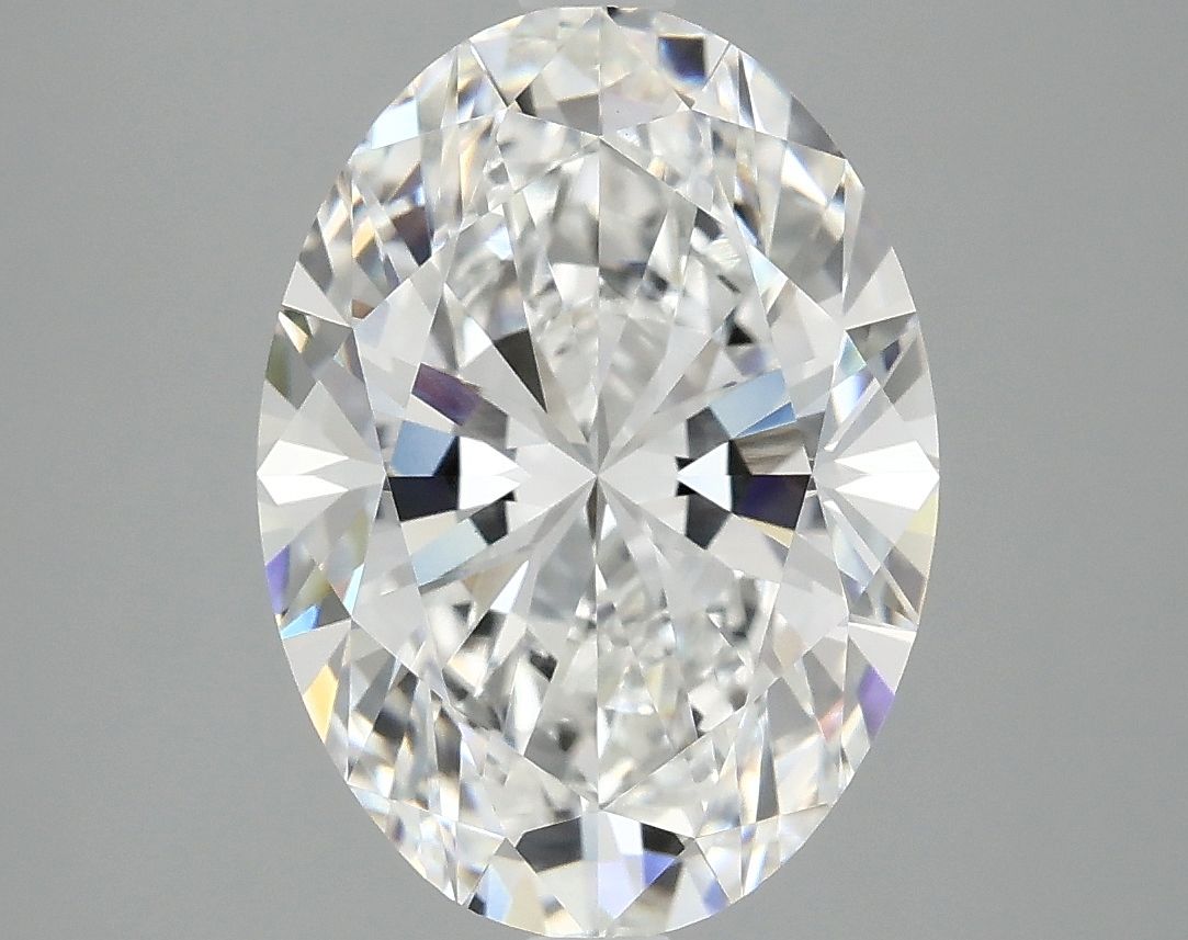 4.06 ct. oval Lab Grown Diamond front image