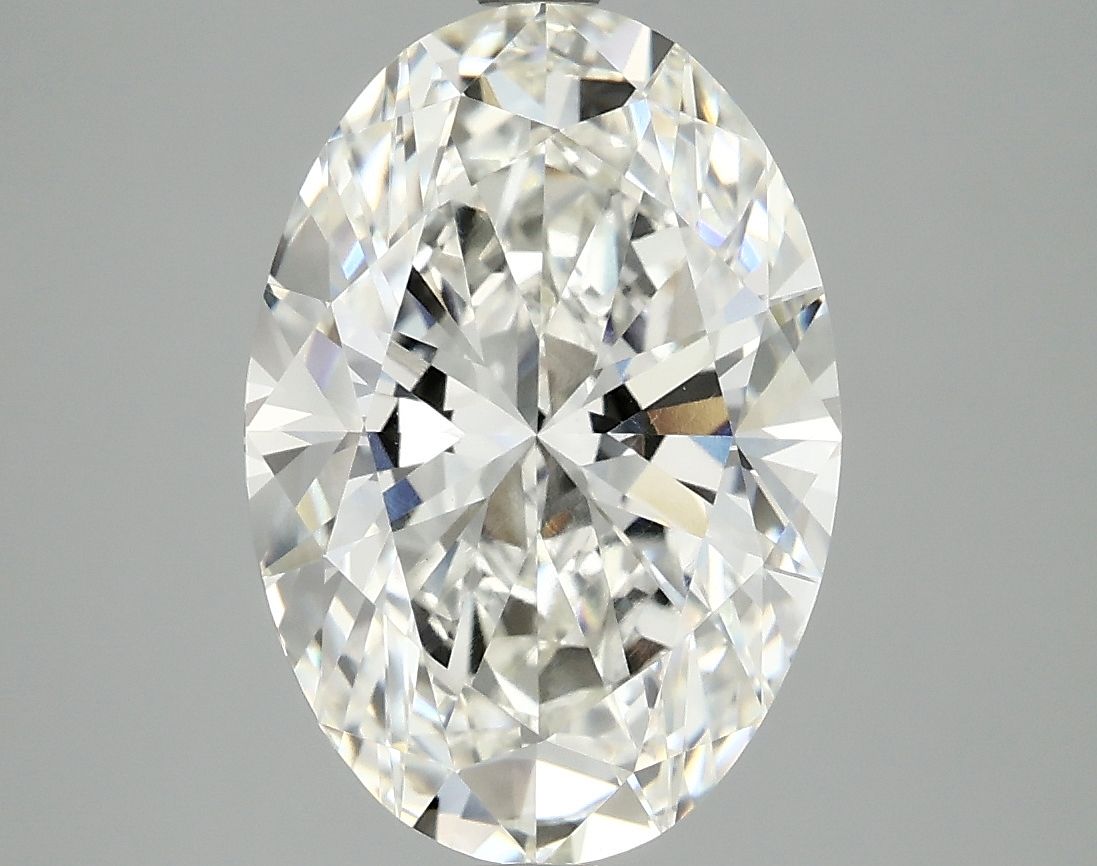 4.08 ct. oval Lab Grown Diamond front image