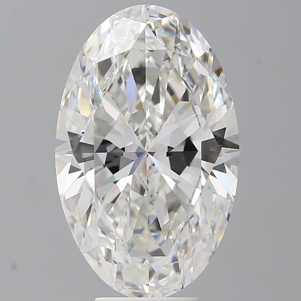 7.10 ct. oval Lab Grown Diamond front image