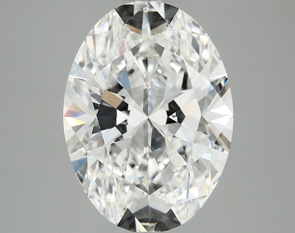 3.94 ct. oval Lab Grown Diamond front image