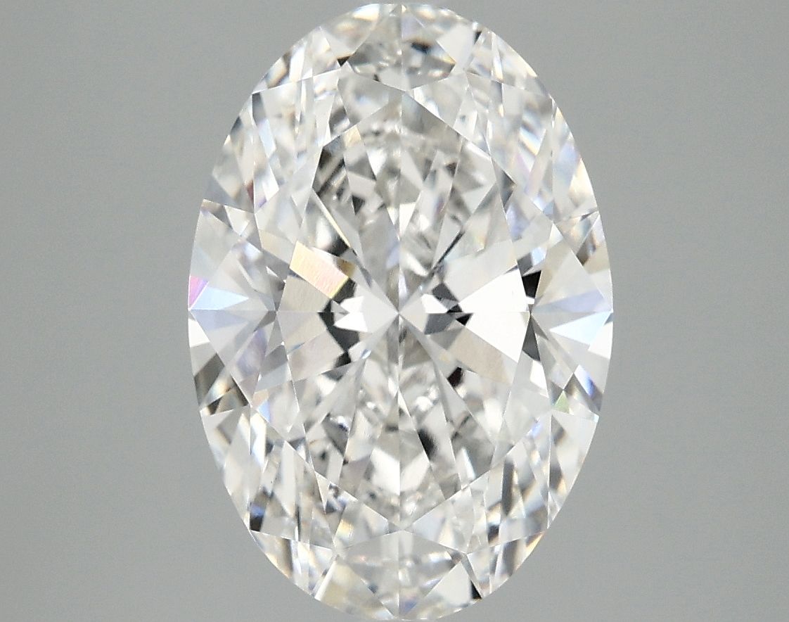 4.09 ct. oval Lab Grown Diamond front image
