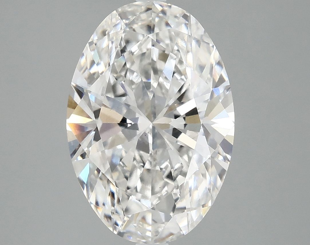 3.75 ct. oval Lab Grown Diamond front image