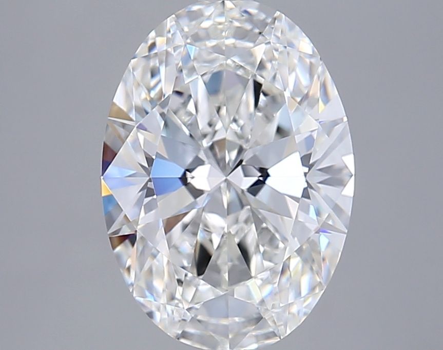 3.02 ct. oval Lab Grown Diamond front image