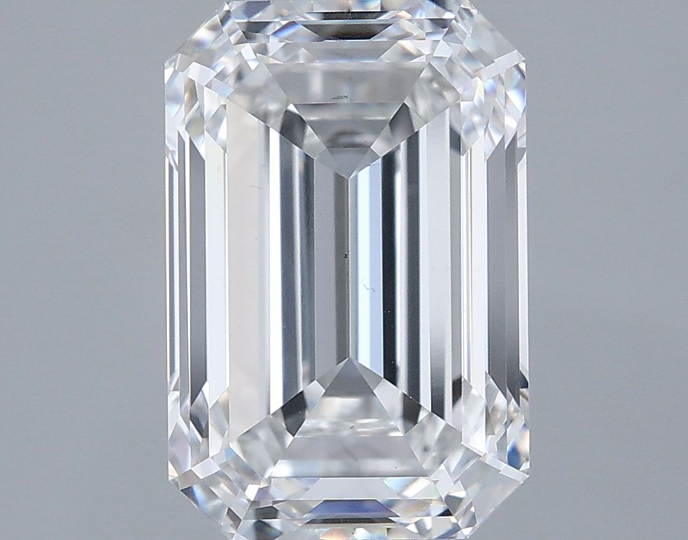 5.03 ct. emerald Lab Grown Diamond front image