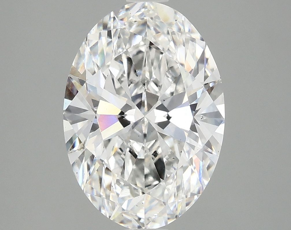 3.02 ct. oval Lab Grown Diamond front image