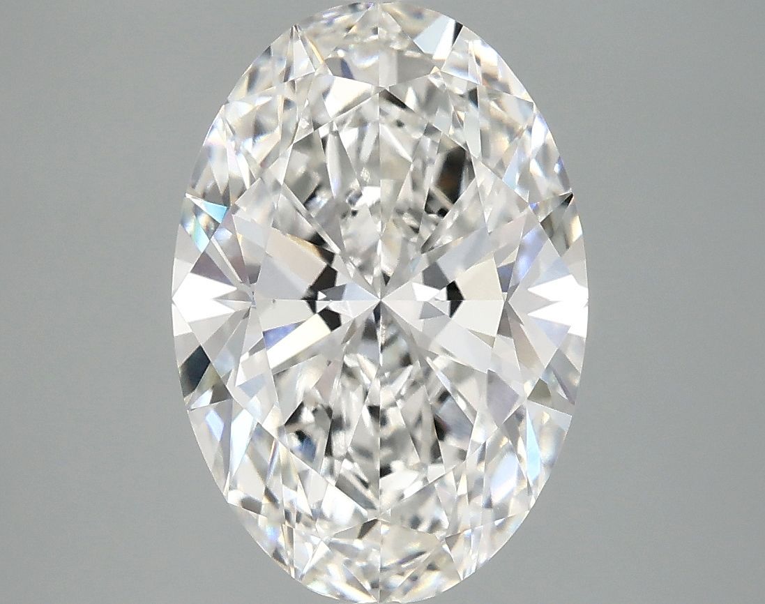 3.85 ct. oval Lab Grown Diamond front image
