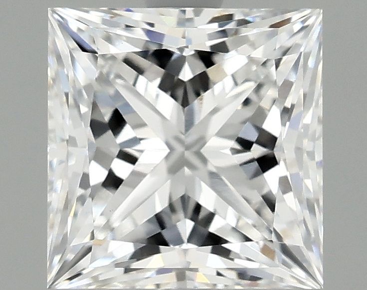 2.05 ct. princess Lab Grown Diamond front image