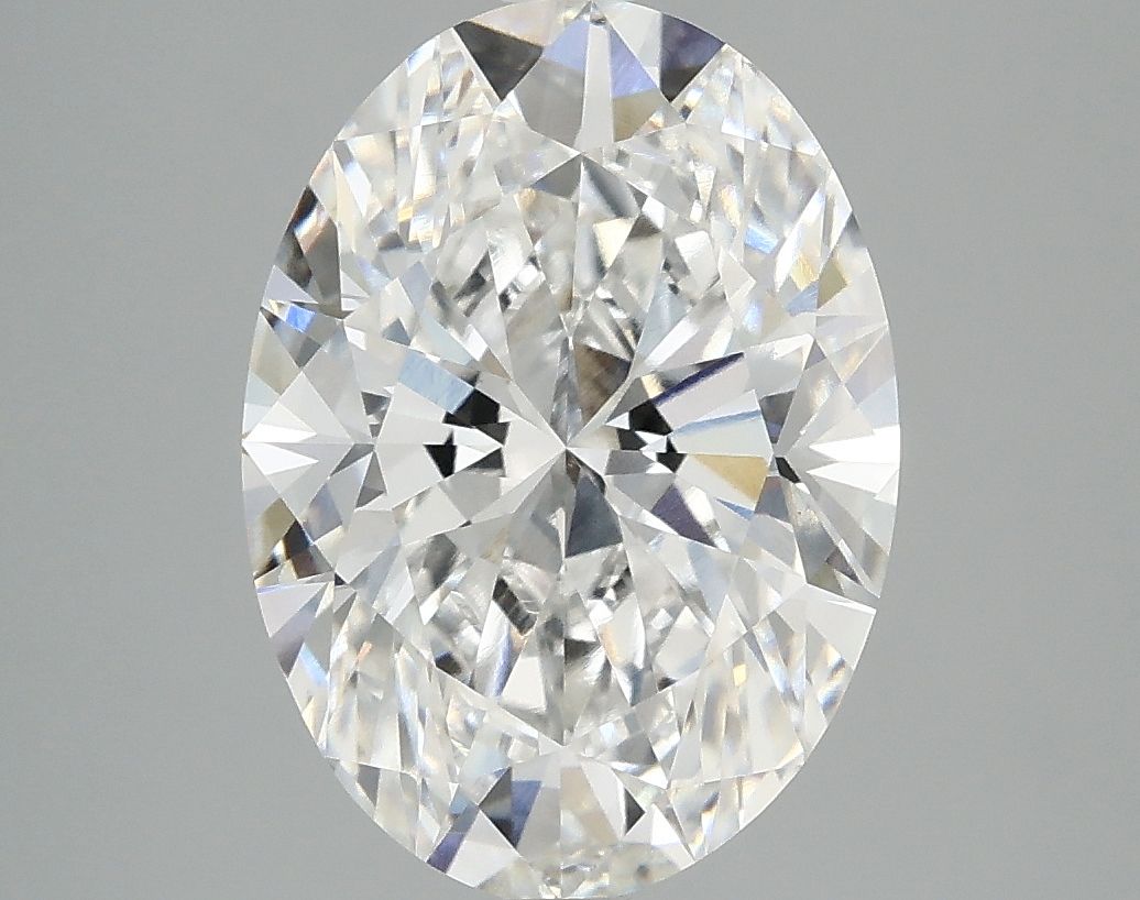 3.92 ct. oval Lab Grown Diamond front image