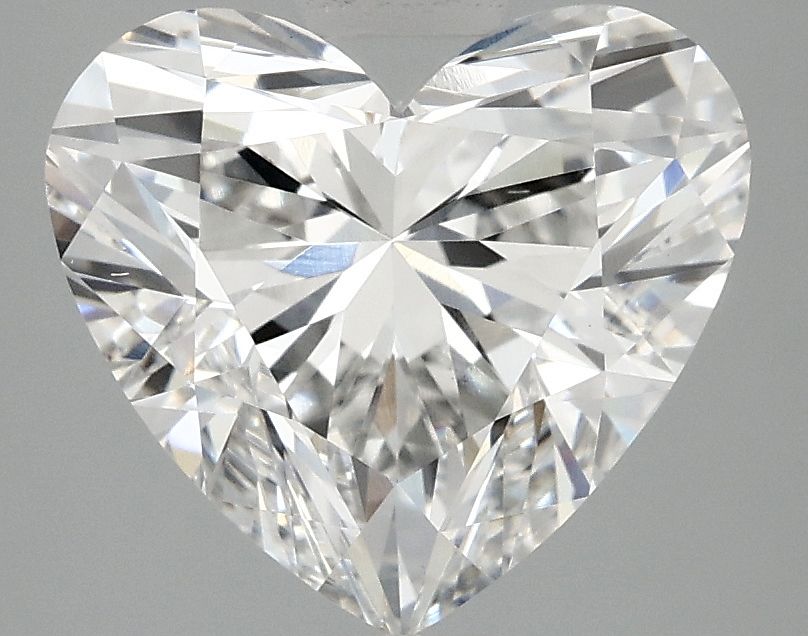 3.09 carat e VS2 EX Cut IGI heart diamond
