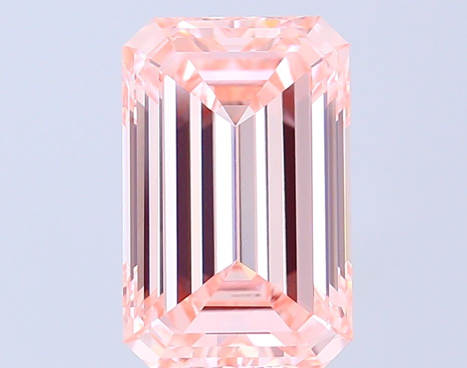 5.04 ct. emerald Lab Grown Diamond front image