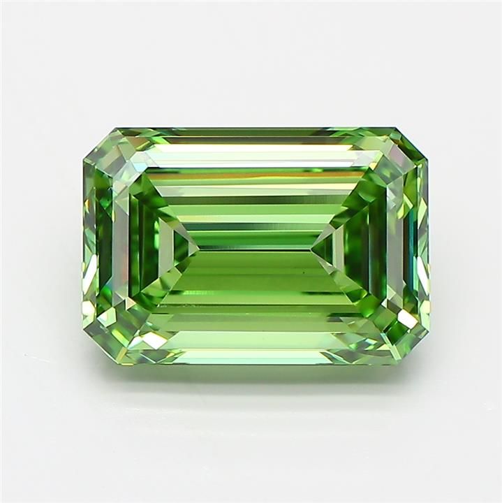 4.02 ct. emerald Lab Grown Diamond front image