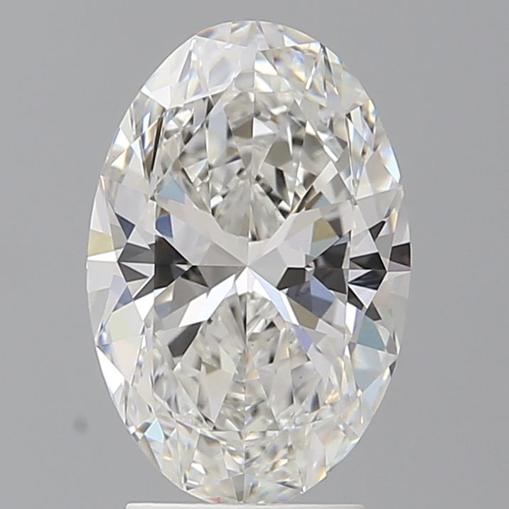 3.08 ct. oval Lab Grown Diamond front image