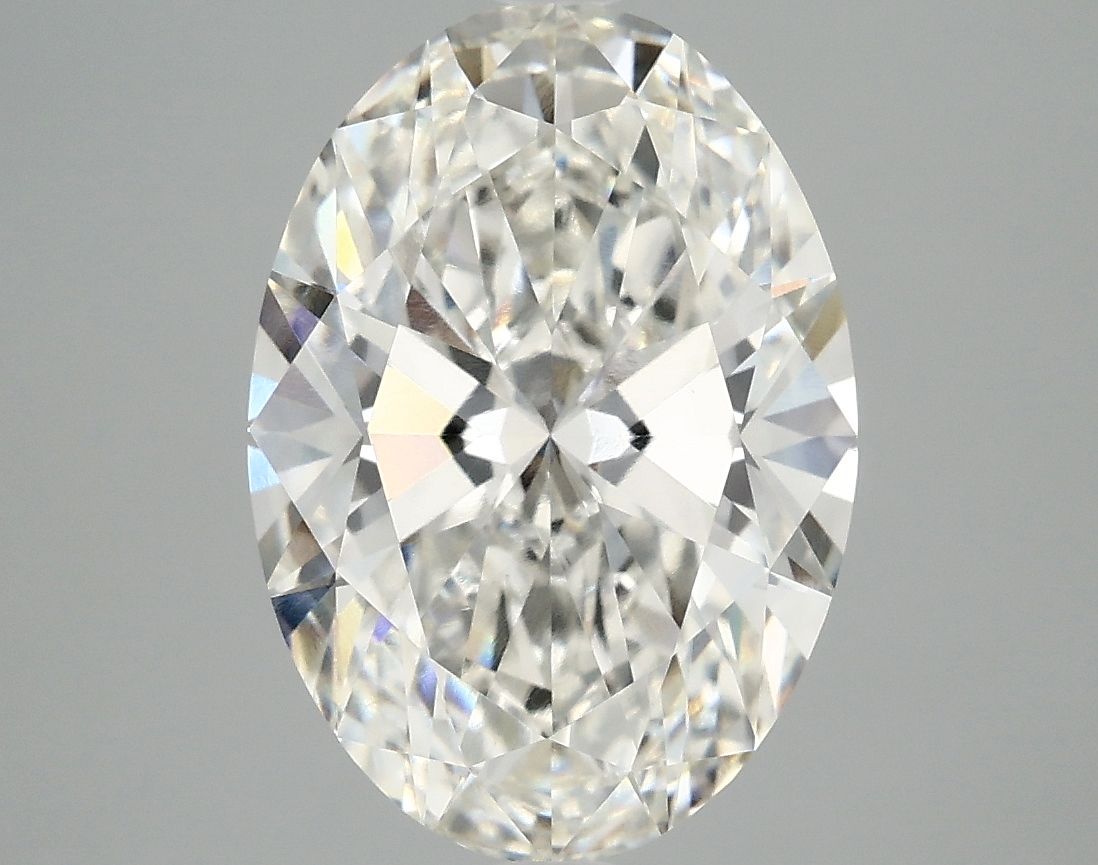 4.09 ct. oval Lab Grown Diamond front image