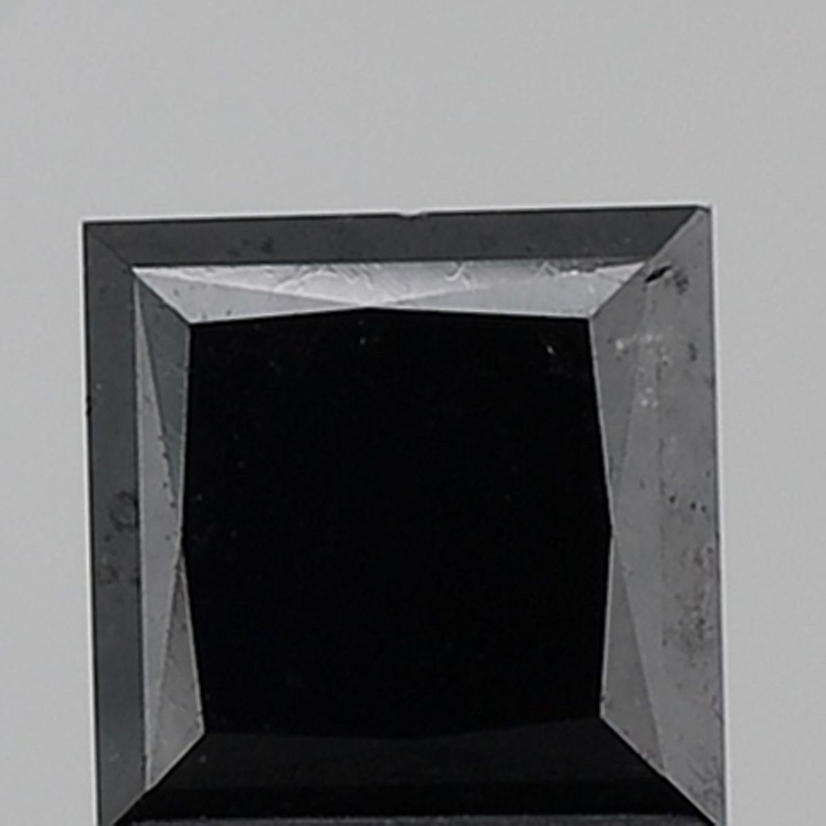 1.49 Carat Princess Diamond Black VVS2