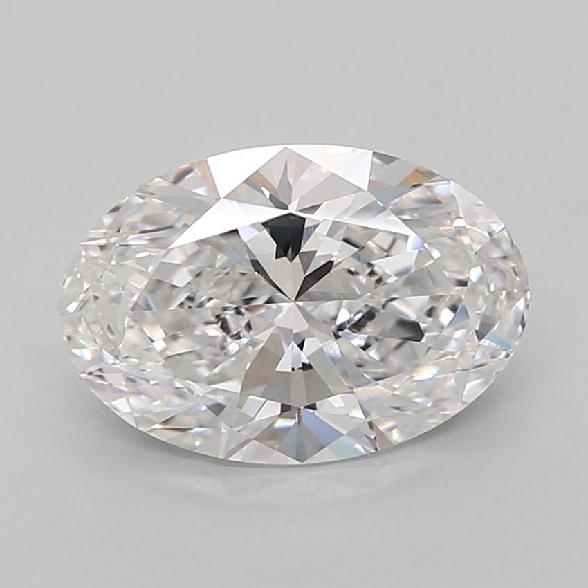 3.04 ct. oval Lab Grown Diamond front image