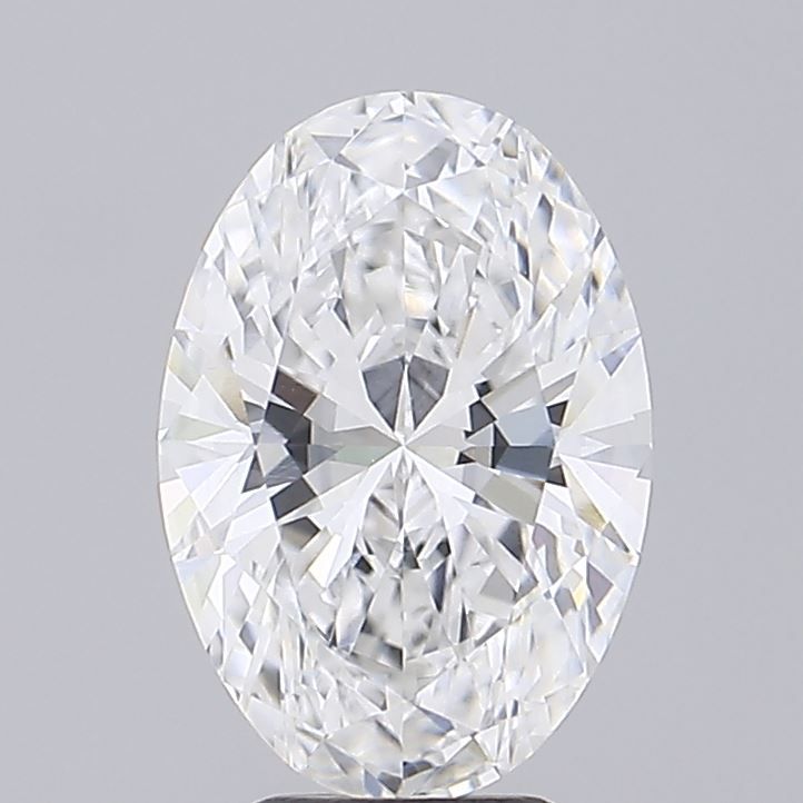 3.13 ct. oval Lab Grown Diamond front image