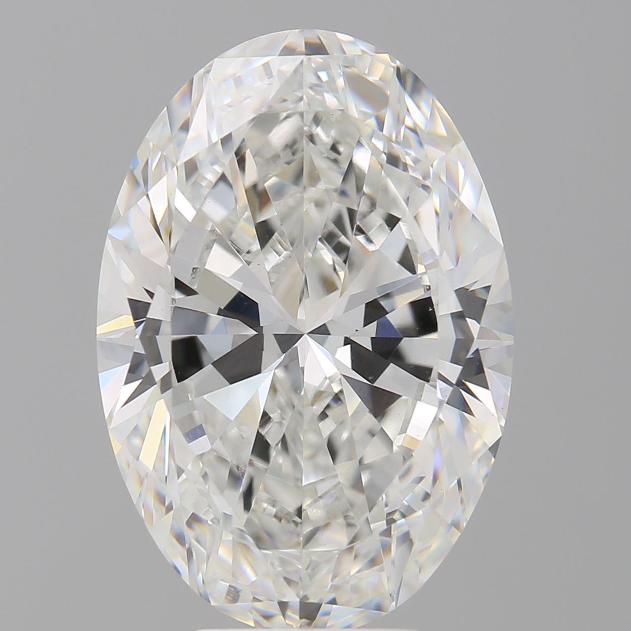 7.52 ct. oval Lab Grown Diamond front image