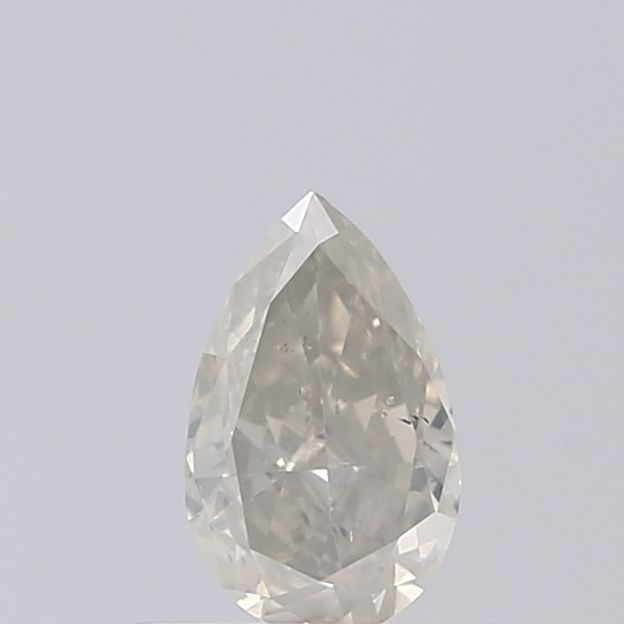 0.33 Carat Pear Diamond Salt and Pepper VVS2