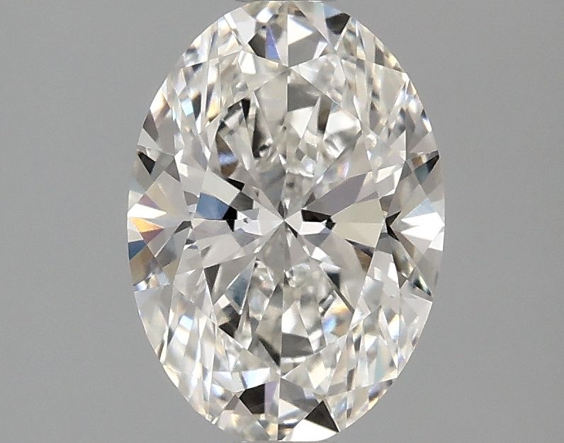 1.57 ct. oval Lab Grown Diamond front image