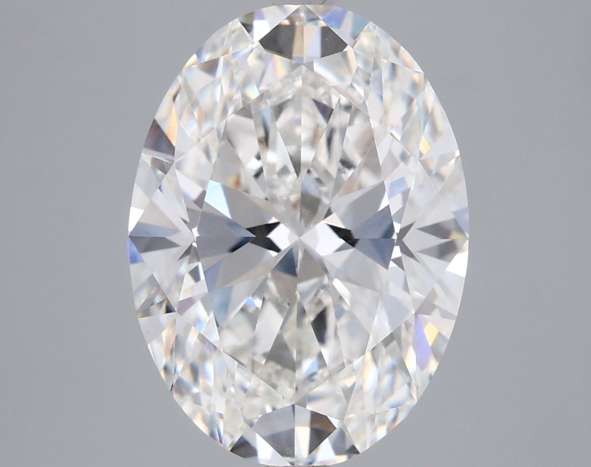 4.06 ct. oval Lab Grown Diamond front image