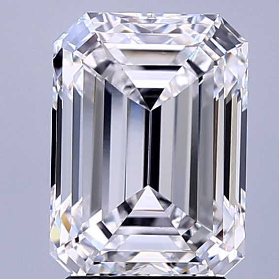 3.21 ct. emerald Lab Grown Diamond front image
