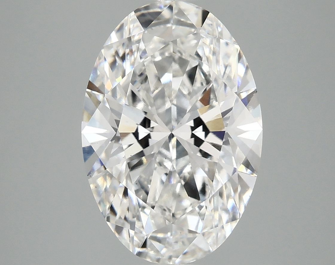4.08 ct. oval Lab Grown Diamond front image