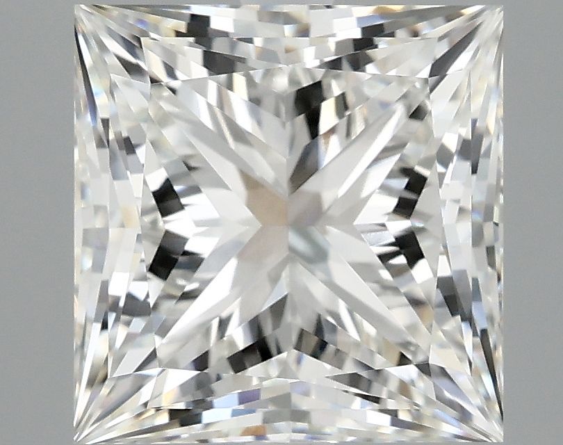4.17 ct. princess Lab Grown Diamond front image