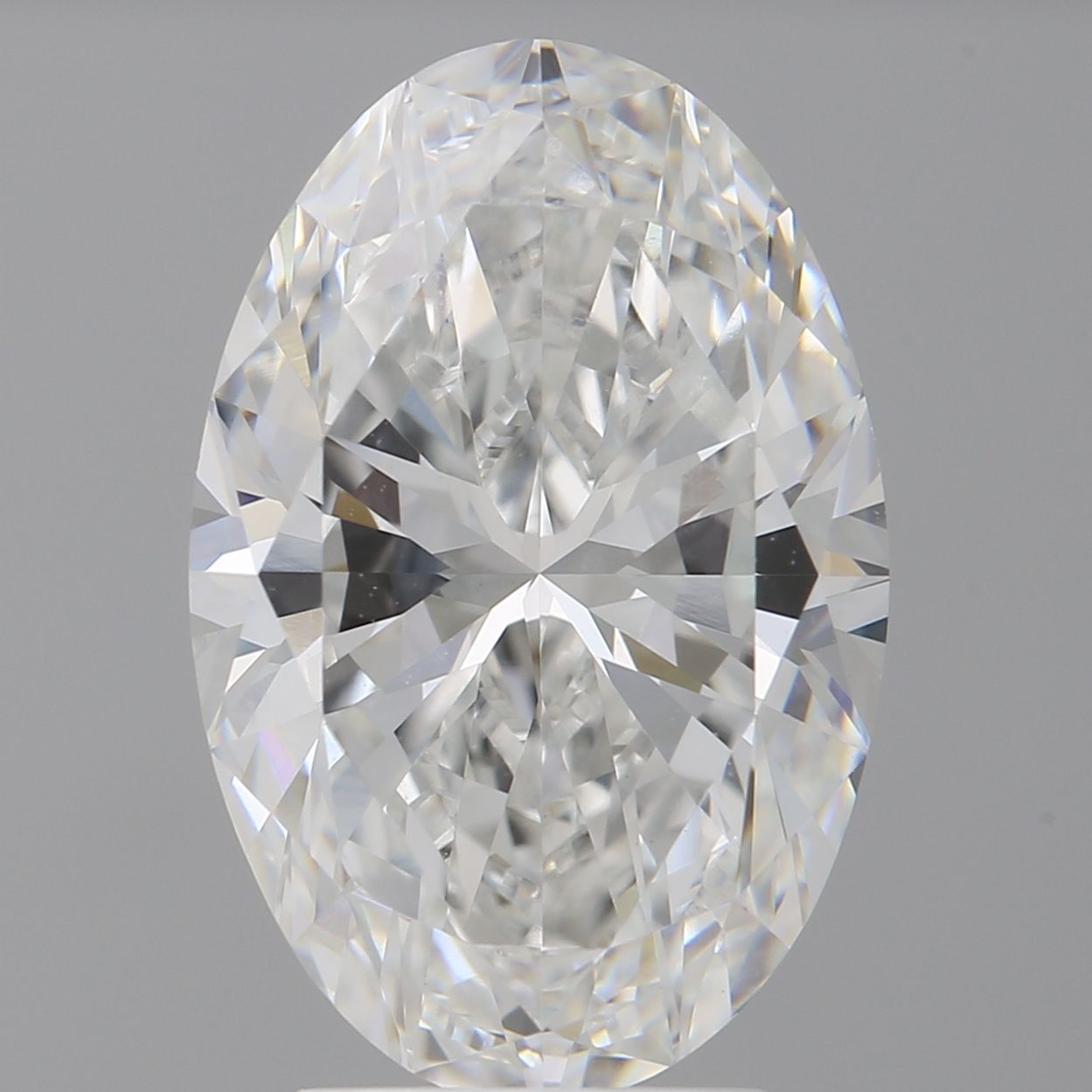 4.03 ct. oval Lab Grown Diamond front image