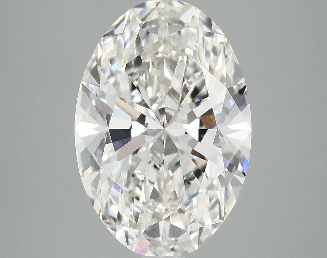 4.05 ct. oval Lab Grown Diamond front image