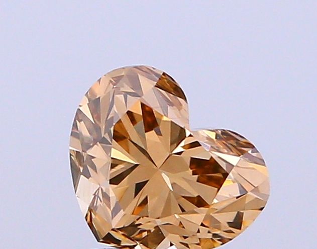 1 Carat Heart Diamond Light Brown VS1